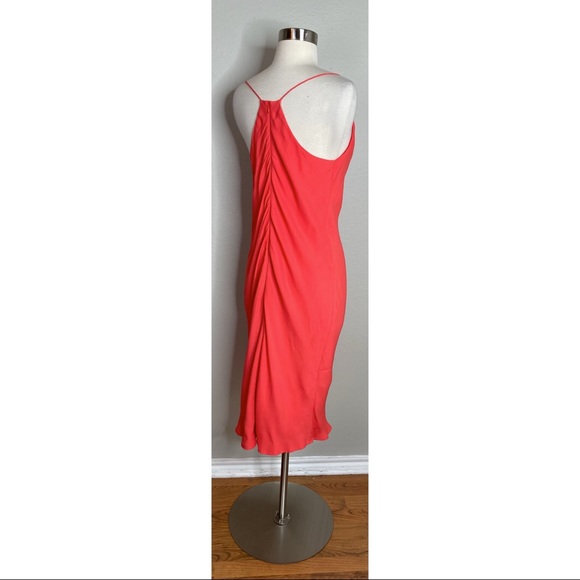 C/MEO Collective Women’s Orange Hang Tight Cowl Neck Slip Dress - Picture 5 of 8